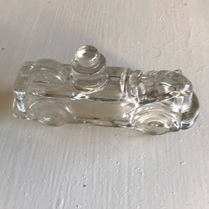 Vintage glass car